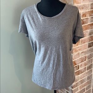 PINK gray tee
